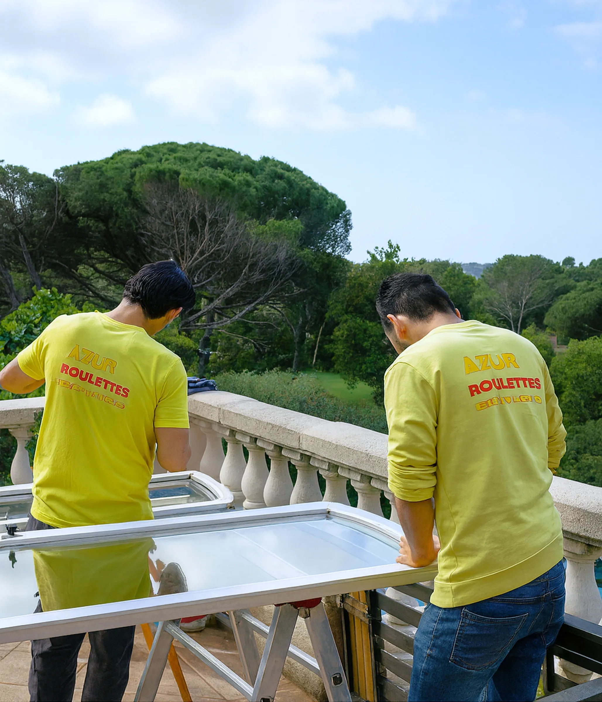 azur roulettes equipe travail