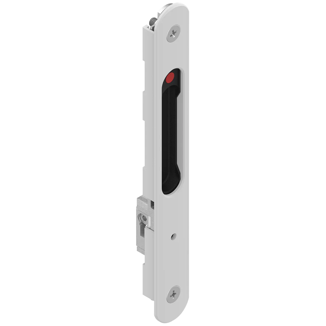Fermeture encastrée simple Silène, pour baie vitrée - Compatible nombreuses marques - 4 Couleurs