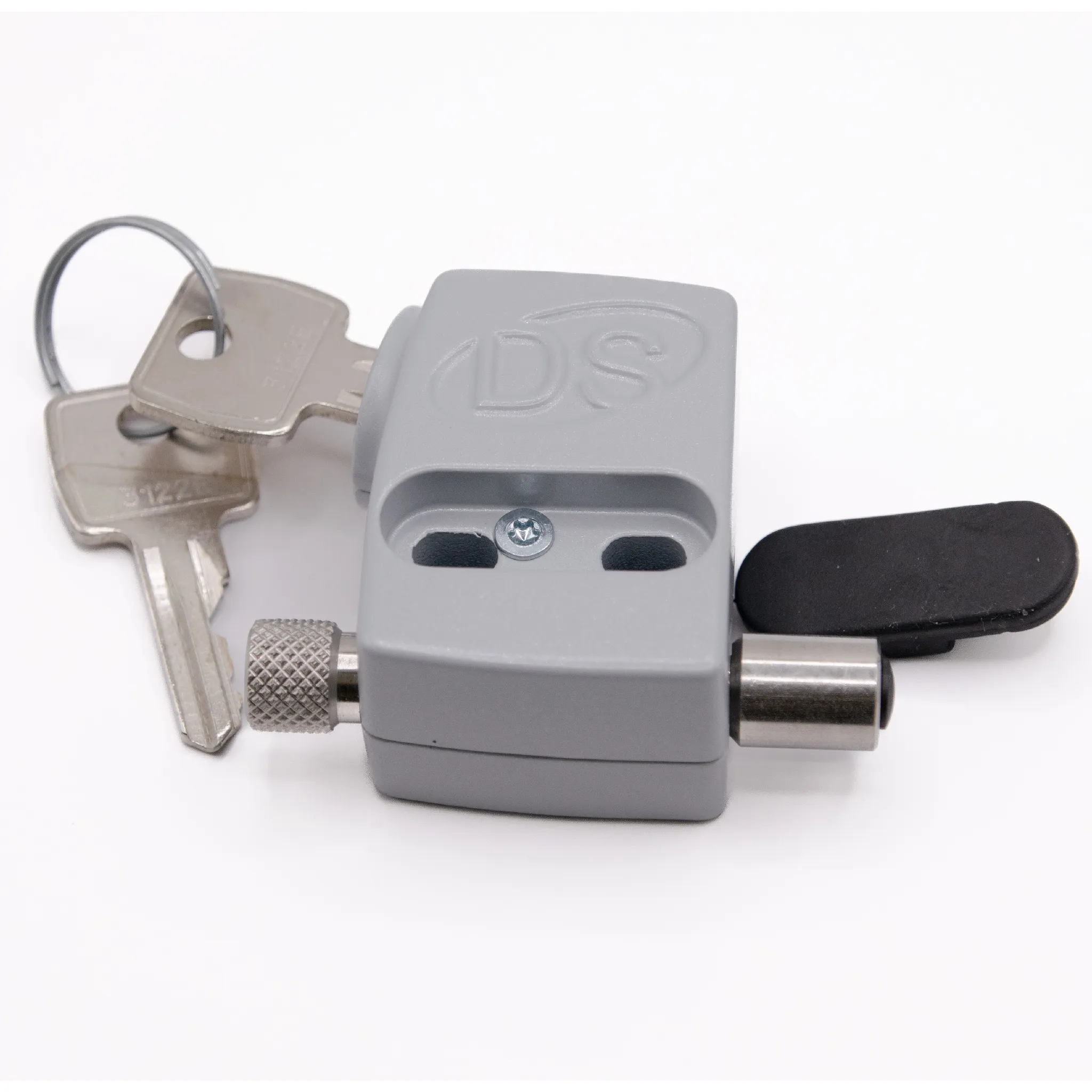 Verrou de securité pour baie coulissante, verrou à clé, semi automatique - 4 Couleurs - 2 Longueurs Utiles – Image 4