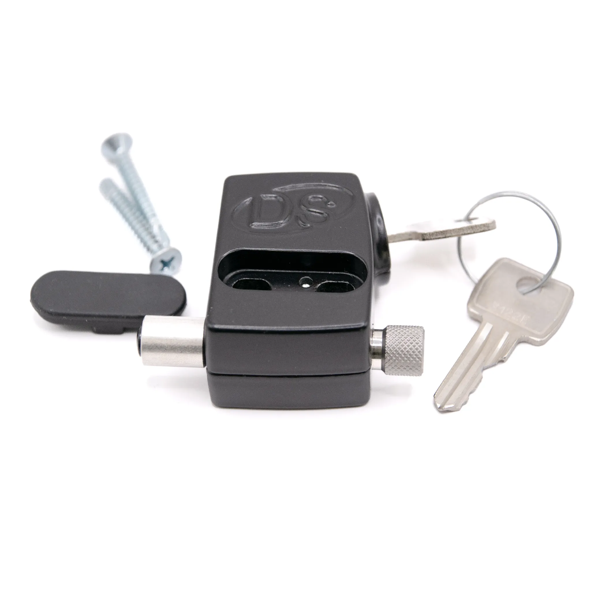 Verrou de securité pour baie coulissante, verrou à clé, semi automatique - 4 Couleurs - 2 Longueurs Utiles – Image 7