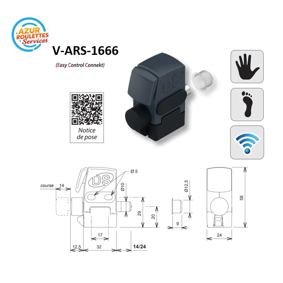 Verrou de sécurité connecté Easy Connekt - Longueur utile 14mm - 4 Couleurs – Image 5