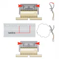 Verrou de sécurité anti-soulèvement "ClickkSur" pour volet roulant - Pour lame : 8 ou 14mm - Nombre de maillons : 1,2,3 - Pour plusieurs Ø enroulement – Image 7